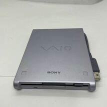 ◎(426-6) USB外付けフロッピーディスクドライブ SONY PCGA-UFD5 3モード対応 中古動作品_画像2