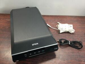 ◆04022) EPSON エプソン　GT-X820 フラットベッドスキャナー　動作品　アダプタ付き