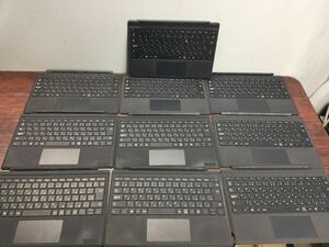 ◆04047) Microsoft Surface Pro 純正キーボード Model:1725 タイプカバー 合計10台 動作未確認