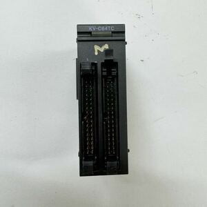 *KEYENCE キーエンス 64点 コネクタ トランジスタ 出力ユニット KV-C64TC 中古