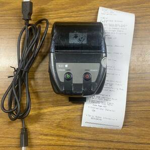 A3078)印刷可 SII Thermal Printer MP-B20 サーマルプリンター 中古品の画像1