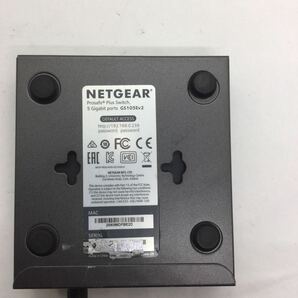 ◆04069) NETGEAR スイッチングハブ GS105E 5ポート ギガビット 金属筐体 壁掛け対応 静音ファンレス VLAN対応 初期化済の画像5