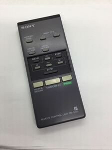 ◆04150) SONY ソニー リモートコントローラー リモコン RM-5100