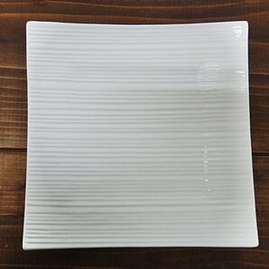 【23枚セット】 プレート 180×180ｍｍ 白/ホワイト 角皿 中皿 お皿 洋食器 [3]の画像4