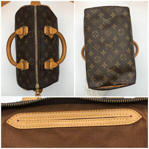 ルイヴィトン スピーディ25 モノグラム ハンドバック パドロック 鍵 LOUIS VUITTON ボストンバッグ の画像7