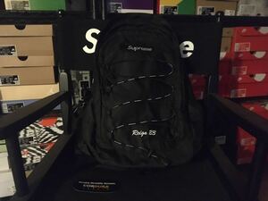 新品同様 22ss Supreme Backpack Black シュプリーム リュック カバン