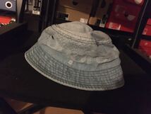 22ss Supreme Fade Jacquard Denim Crusher Hat M/L シュプリーム ハット 帽子　デニム_画像1