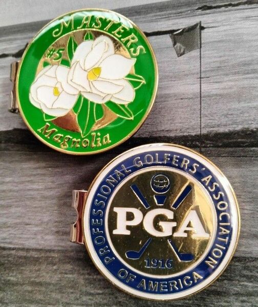 ◆MASTERS Magnolia#17 ☆PGA☆PROFESSIONAL GOLFERS ASSOCIATIONゴルフマーカー