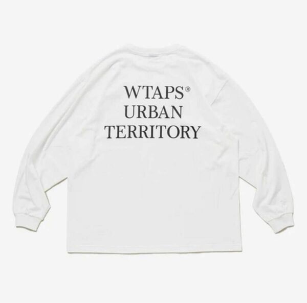 WTAPS WUT L/S COTTON ダブルタップス ロンT 23AW232ATDT-LTM02S White 白 L