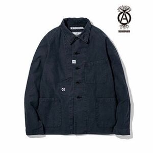 NEIGHBORHOOD SRL COVERALL C-JKT 18SSネイバーフッド カバーオール ジャケット L 黒