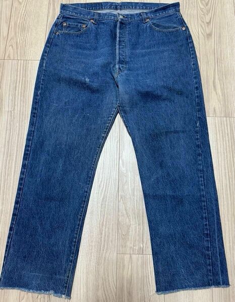 Levi's 501 80s W42 リーバイス デニム 黒カン BIGサイズ ヴィンテージ