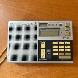 SONY ICF-7600D ラジオ レシーバー 
