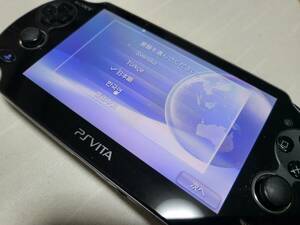 動作OK PS vita PCH-1100 3G/Wi-Fi対応モデル 黒 送料185円 or 370円 or 520円