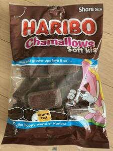 日本未発売 ハリボー HARIBO チョコマシュマロ chamallows soft kiss 200g 