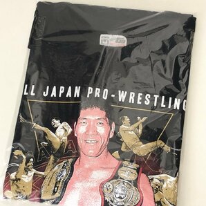 最終値下げ！絶版希少■限定品 ジャイアント馬場 45周年記念 全日本プロレス Ｔシャツ 未使用展示品■サイズXLの画像4