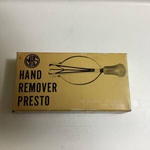 ♪日本製 MKS 時計工具 明工舎製 バネ式剣抜き器 針抜き器 HAND REMOVER PRESTO ハンドリムーバー 箱入りの画像3