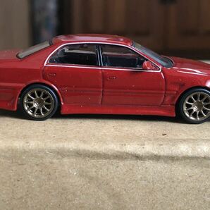 ★開封品★TARMAC 1/64 VERTEX Chaser JZX100 Red Metallic T64G-TL007-RE ターマック チェイサー レッドメタリックの画像4