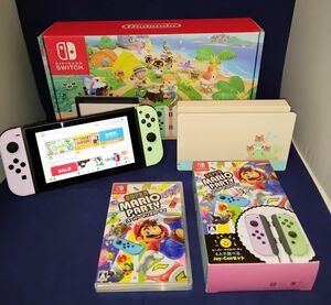 【スーパーマリオパーティ付き！】 Nintendo Switch 本体 あつまれ どうぶつの森 限定モデル ニンテンドースイッチ