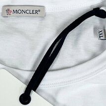 【73718】未使用・アウトレット処分品　MONCLER モンクレール　ボックスロゴ プリント　半袖Tシャツ　E20918048450 8390T　メンズ 　XXL_画像4