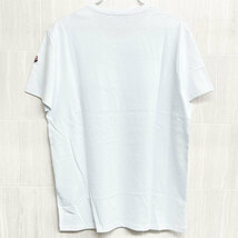 【73718】未使用・アウトレット処分品　MONCLER モンクレール　ボックスロゴ プリント　半袖Tシャツ　E20918048450 8390T　メンズ 　XXL_画像2