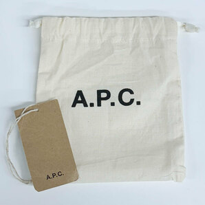 【73829】展示処分品 A.P.C. アーペーセー Lise コインケース ロゴ ミニ財布 二つ折り財布 リーゼ ダークネイビーの画像6