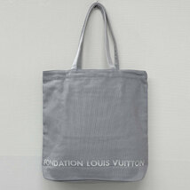 【73804-2】未使用・アウトレット処分品　FONDATION LOUIS VUITTON フォンダシオン ルイヴィトン 美術館限定 トートバッグ ポケット付き_画像2