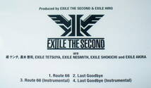 D8 未開封 EXILE THE SECOND ROUTE 66 エグザイル_画像2