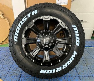 【新品4本セット】CHR CX-5 16インチ モンスタ マッドウォーリアー 215/70R16 235/70R16 ホワイトレター DeathRock サマータイヤ 1台分