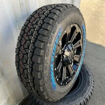 車検対応 ハイエース タイヤホイール トーヨー オープンカントリー AT3 ホワイトレター 215/65R16 16インチ LEXXEL DeathRock デスロック_画像5