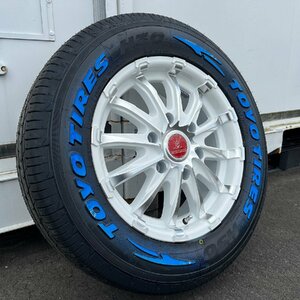 【ハイエース レジアスエース】車検対応 新品 タイヤホイール4本セット 16インチ 1台分 TOYO トーヨー H30 215/65R16 BD12