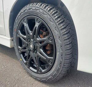 ハイゼットジャンボ エヴリィ ウェイク ハスラー ヨコハマ ジオランダー X-AT G016 165/60R15 165/65R15 タイヤホイール 16インチ