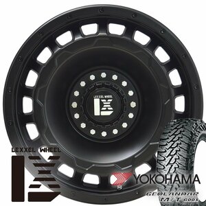 ジムニー シエラ LEXXEL SwaGGer ヨコハマ ジオランダー MT G003 215/70R16 タイヤホイールセット 16インチ マッドタイヤ