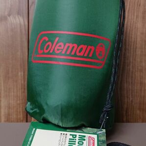 Coleman 防災にも♪ コールマン ランタンロゴ キャンプピロー 枕 新品