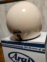 2024年製 Arai アライ CLASSIC MOD クラシック パイロットホワイト ジェットヘルメット　オープンフェイス　57 58 M_画像2