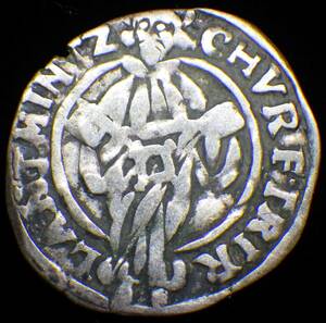 1654年 ドイツ トリーア大司教領 ペーターメンヒェン銀貨