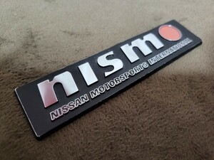  подлинная вещь Nismo NISMO эмблема plate JDM старый Logo нравится. person тоже непременно Silvia Skyline GT-R March Note Fairlady Z Z