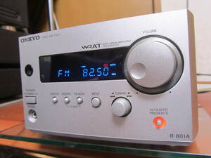 [ operation verification settled * prompt decision ]ONKYO R-801A