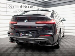 BMW X4 G02 Mスポーツ リア トランク スポイラー / リア ウィング ディフューザー エクステンション トリム カバー エアロ