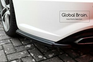  Audi A6 4G C7 S line latter term rear side splitter spats / side spoiler bumper under flap 