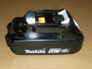 マキタ　makita　純正リチウムイオンバッテリー　18V　BL1815N　1.5h　使用頻度小