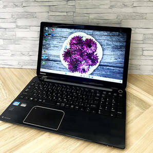 極上品/新型Window11搭載/東芝/爆速Core-i7搭載/カメラ/高速新品SSD512GB/驚異の16GBメモリ/DVD焼き/ブルーレイ/オフィス/ソフト多数！の画像2