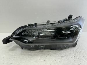 60408 カローラ フィールダー アクシオ NZE161 後期 純正 左 ヘッドライト LED KOITO 12-657 刻印 D3 NKE165