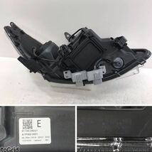 60418 【良品】ノア エスクァイア ZRR80W ZRR85W 前期 純正 左 ヘッドライト LED ICHIKOH 28-227 刻印 E_画像10