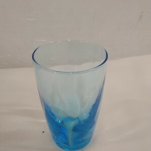 g_t Ｕ378 ADERIA GLASS ADERIA COLOR(ブルー色)★インテリア★キッチン★食器★グラス★デカンタ★タンブラーグラス★アデリアグラスの画像5