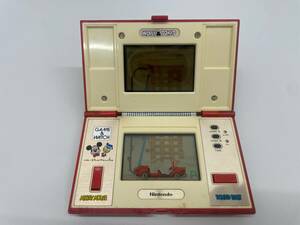 #3674 Nintendo 任天堂 GAME & WATCH ゲームアンドウォッチ ミッキー&ドナルド ２つ折り 本体のみ 動作未確認 現状保管品