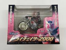 ＃3738 仮面ライダークウガ トライチェイサー2000 DXトライゴウラム フィギュア バンダイ ポピニカ バイク 箱付き 現状保管品_画像1