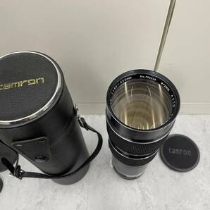 ＃3265A カメラレンズ まとめ Tamron MINOLTA SIGUMA Canon KOMURA 等 望遠レンズ ズーム ケース付き 動作未確認 現状保管の画像3