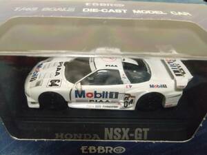 1/43 EBBRO 1998年JGTC モービル1NSX#64 山西康司、T・コロネル　【デカール欠けあり】