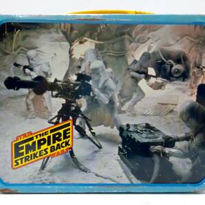 1980年 STAR WARS スターウォーズ 帝国の逆襲 サーモス製 ブリキ製 ランチボックス&水筒 ダースベイダー ヨーダ メイザフォース 当時物の画像3