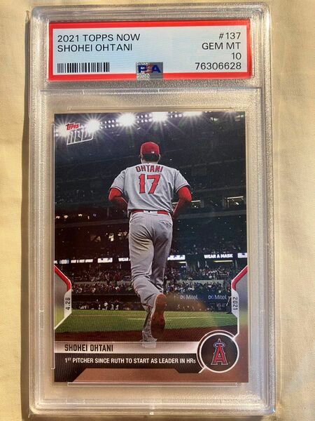 【psa10】大谷翔平 Topps Now 2021年【最終値下】